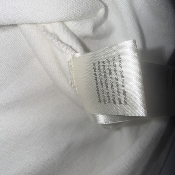 We The Free People Keep On White Boho Hippie Peasant Gypsy Polo Top Medium - Picture 13 of 16